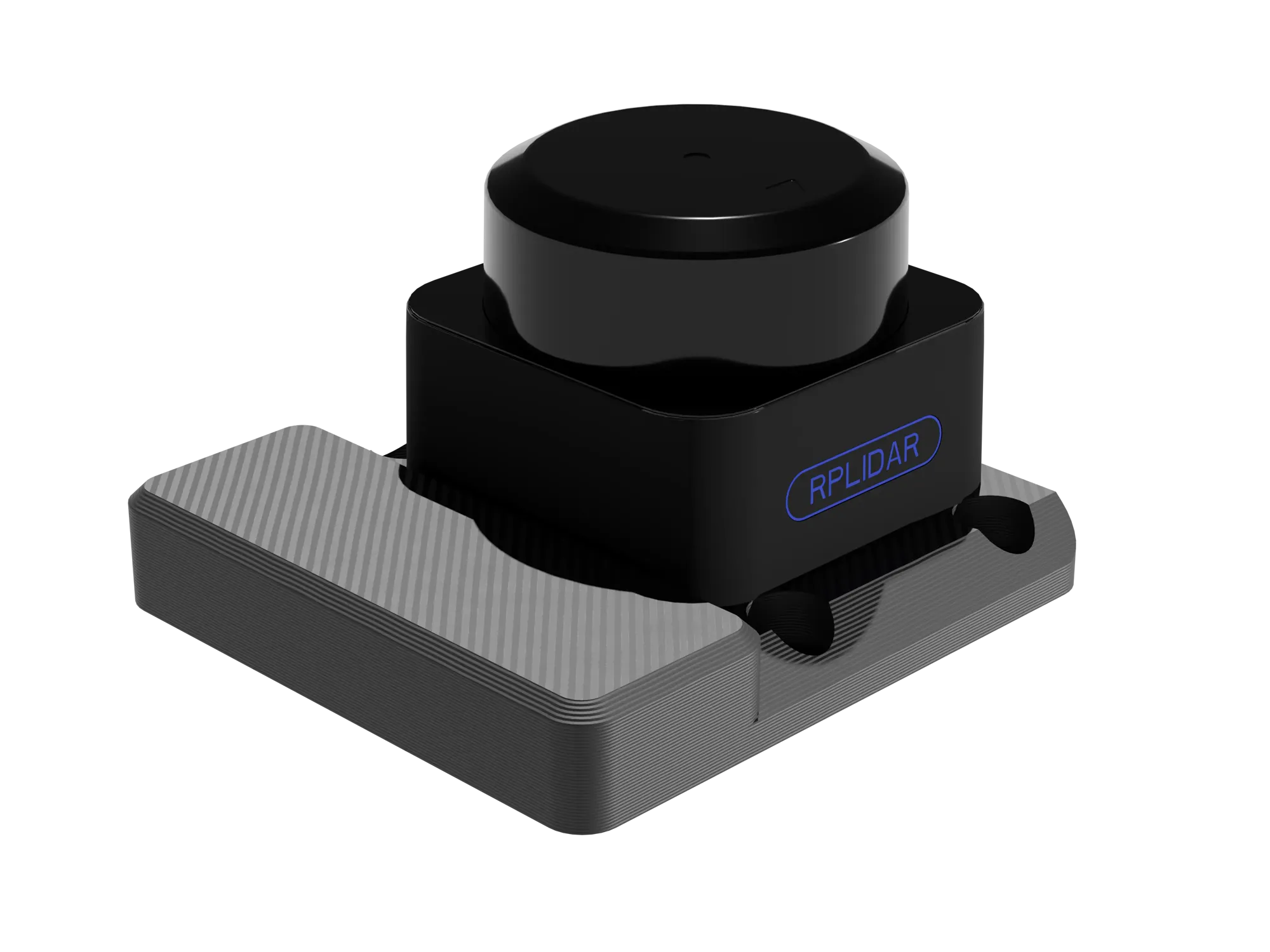 Photo of RPLIDAR S3 with adapter