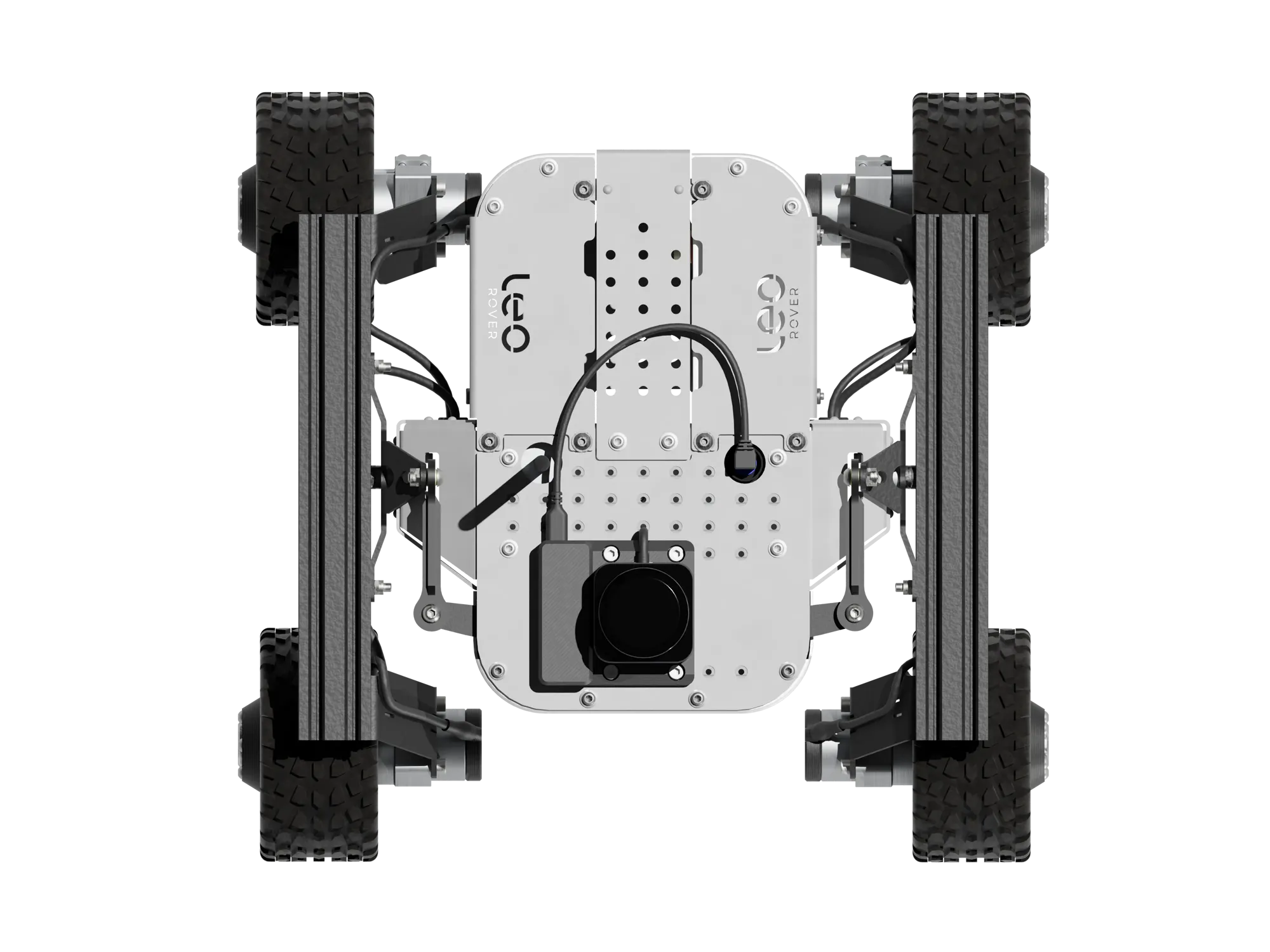 Leo Rover with RPLIDAR S3 wired via USB